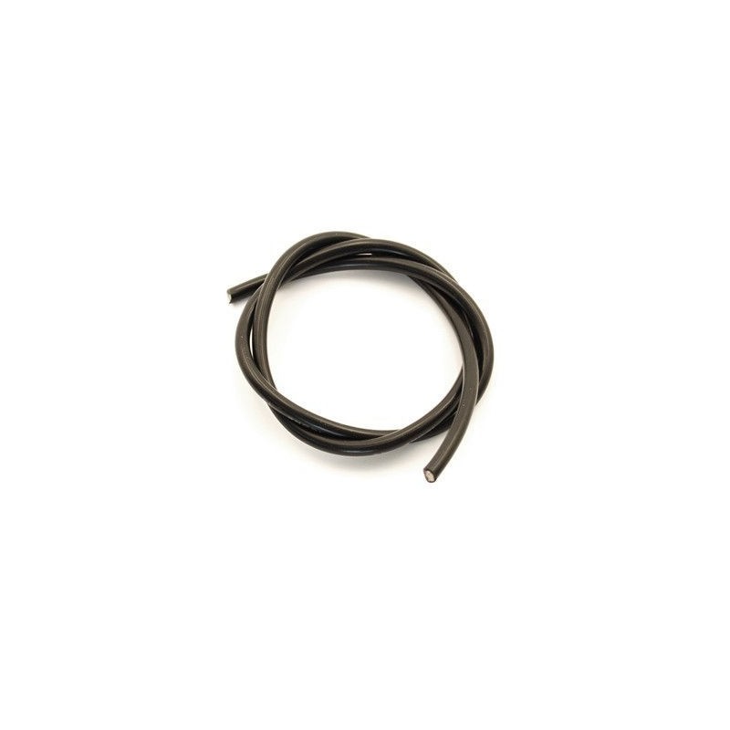 Silikonový drát 14AWG / 2 mm2 (černý) 1m