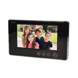 Video monitor, hands free, barevný LCD 7", pro sestavy z řad ARX a CRUX, otvírač dveří, černý