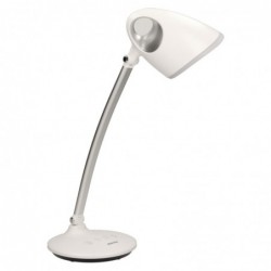 KALCYT LED 6W, stolní lampa, 200 lm, 4000K, časovač, bílá