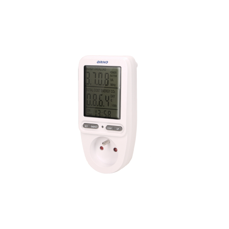 Wattmetr, energetická kalkulačka s LCD displejem
