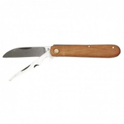 Montážní nůž se špejlí, dřevěný kryt