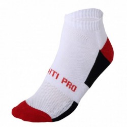Ponožky kradou. bílo-červená krátká, 3 páry, "39-42", lahti