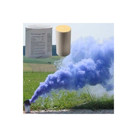 Velká kouřová svíčka AX-60 modrá - 5ks