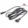 MCTV-810 42165 Osmi napájecí kabel 2kolíkový 3m EU zástrčka