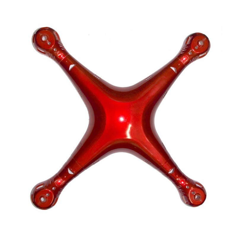 Červené horní pouzdro - X8HG-02R
