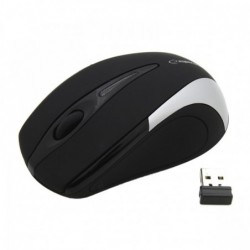 EM101S Bezdrátová myš 2,4GHz 3D, optická USB Antares stříbrná