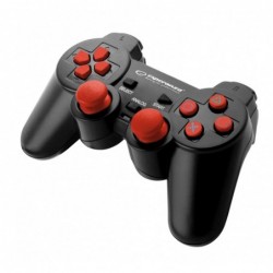 EGG106R Gamepad PC / PS3 / PS2 USB Corsair černá a červená Esperanza