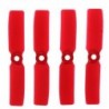 GEMFAN: Gemfan Glass Fiber Nylon Bullnose 3,5x4,5 červené vrtule (2xCW + 2xCCW)