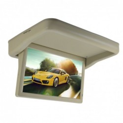 Závěsný stropní monitor automaticky spouštěný LED HD 15 palců HDMI USB SD Video-IN 24V.