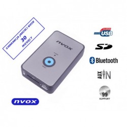 Digitální hudební měnič MP3 USB SD BMW 12PIN BT ... (NVOX NV1080B BT BMW 12PIN)
