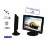 Auto nebo volně stojící LCD monitor 12palcový LED VGA HDMI 12V 230V ... (NVOX PC1211 VGAH)