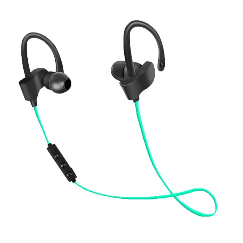 Sportovní sluchátka EH188G Esperanza bt v černé a zelené barvě