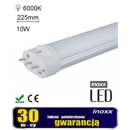 Kompaktní LED lampa pl-l 2g11 10w studená