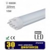 Kompaktní LED lampa pl-l 2g11 10w studená