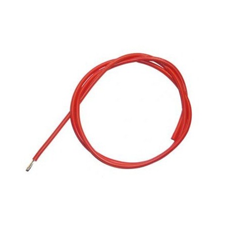 Silikonový drát 13AWG / 2,62 mm2 (červený) 1m